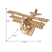 Robotime TG301 Airplane Wooden Laser Cut Kit (145pcs)