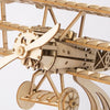 Robotime TG301 Airplane Wooden Laser Cut Kit (145pcs)