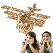 Robotime TG301 Airplane Wooden Laser Cut Kit (145pcs)