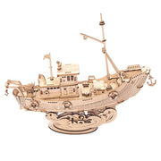 Robotime TG308 Fishing Ship Wooden Laser Cut Kit