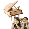 Robotime Classical 3D Wooden Grand Piano 74pc