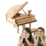 Robotime Classical 3D Wooden Grand Piano 74pc