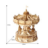 Robotime Classical 3D Wooden Merry Go Round 178pc