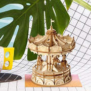 Robotime Classical 3D Wooden Merry Go Round 178pc