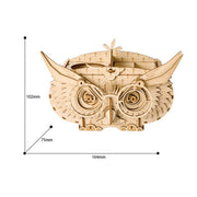 Robotime TG405 Owl Shortage Box Wooden Puzzle 61pc