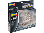 Revell 65432 1/350 Gorch Fock Starter Set