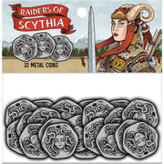 Raiders of Sythia Metal Coins