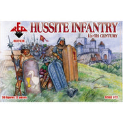 Red Box 72039 1/72 Hussite Infantry 15th Century 