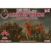 Red Box 72051 1/72 Militia and Loyalist Troops 1745 Jacobite Rebellion