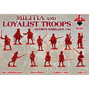 Red Box 72051 1/72 Jacobite Militia and Loyalist Troops 1745 Jacobite Rebellion