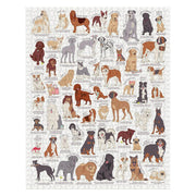 Ridleys NEW Dog Lovers Jigsaw Puzzles 1000pc- White