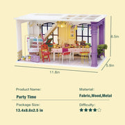 Robotime Rolife DIY Mini House Party Time