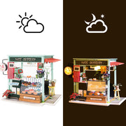 Robotime Rolife DIY Mini House Ice Cream Station