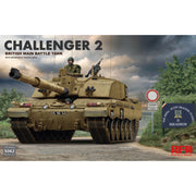 Rye Field Model 5062 1/35 Challenger 2 British Main Battle Tank with Workable Track Links Plastic Model Kit
