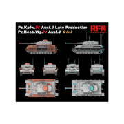 Rye Field Model 5033 1/35 Pz.Kpfw.IV Ausf.J Late Production/Pz.Beob.Wg.IV Ausf.J 2in1