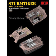 Rye Field Model 5035 1/35 Sturmtiger RM61 L/5.4/38cm with Workable Track Links