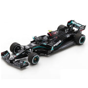 Spark S6466 1/43 Mercedes-AMG F1 W11 EQ Performance - No.77 Valtteri Bottas - Mercedes-AMG Petronas Formula One Team - Winner Austrian GP 2020
