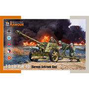 Special Hobby SA72025 1/72 7.5 cm Pak 40 German Anti-tank Gun