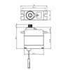 Savox SW-0250MGP Micro Waterproof Servo Plus