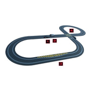 Scalextric C1431 Back to the Future vs Knight Rider Slot Car Set