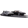 Scalextric C1431 Back to the Future vs Knight Rider Slot Car Set