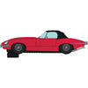 Scalextric Jaguar E-Type - Red 848CRY