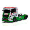 Scalextric C4156 Racing Truck Green White Red Slot Car