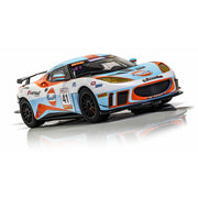 Scalextric C4183 Lotus Evora GT4 Gulf Slot Car