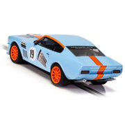 Scalextric C4209 Aston Martin V8 - Gulf Edition - Rikki Cann Racing Slot Car