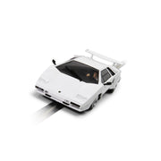 Scalextric C4336 Lamborghini Countach White Slot Car
