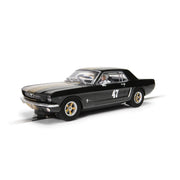 Scalextric C4405 Ford Mustang Black and Gold Slot Car