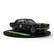 Scalextric C4405 Ford Mustang Black and Gold Slot Car