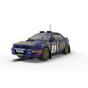 Scalextric C4428 Subaru Impreza WRX Colin McRae 1995 World Champion Edition Slot Car