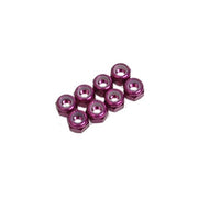 Schumacher U2187 Speed Pack M3 Nyloc Nut Purple Alloy 8pc