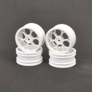 Schumacher U2193 Wheel Y Spoke 25mm - White (4pk)