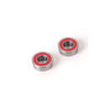 Schumacher U3939 Ball Bearing 2pcs - 1/4X1/2 Flanged Red Seal