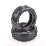 Schumacher Mini Pin 2 1/10 Front Tyres Yellow