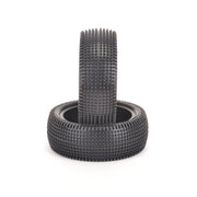 Schumacher U6843 Cactus 1/10 Front 4WD Silver Tyres Pair 2pc