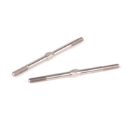 Schumacher U7673 Titanium Turnbuckle 56mm Silver pair