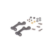 Schumacher U7818 C/F Upper Wishbone Mount 2 Dot - Mi7 (pr)