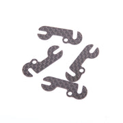 Schumacher U8482 C/F Front End Spacer 1.0mm 4pc