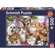Schmidt Cat Selfie 500pc Jigsaw Puzzle