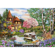 Schmidt House On The Lake 1000pc Jigsaw Puzzle