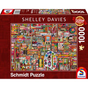 Schmidt Shelley Davies Vintage Artists Materials 1000pc Jigsaw Puzzle