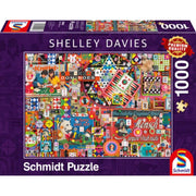 Schmidt Shelley Davies Vintage Board Games 1000pc Jigsaw Puzzle