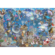 Schmidt Ilona Reny Blue Sky Of Christmas 1000pc Jigsaw Puzzle