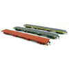 SDS Models FQX009 HO Freight Australia VQCX Container Wagon 3 Pack A