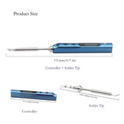 Sequre SQ-001 Mini Soldering Iron with TS-B2 Tip (Black)