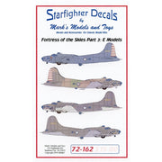 Star Fighter Decals 72162 1/72 Boeing B-17E Fortress of the Skies Pt.3 Pacific