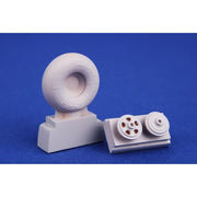 CMK 7496 1/72 Bristol Beaufort Wheels for Airfix Kit